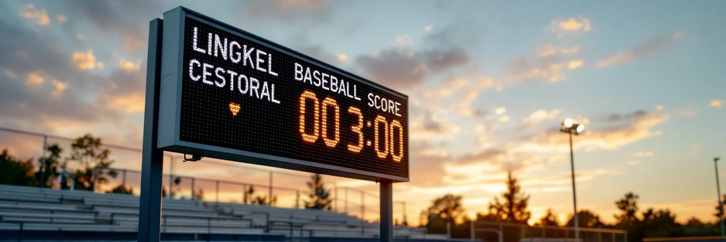 The Complete Buyer Guide to LED Baseball Scoreboards (Little League to College)